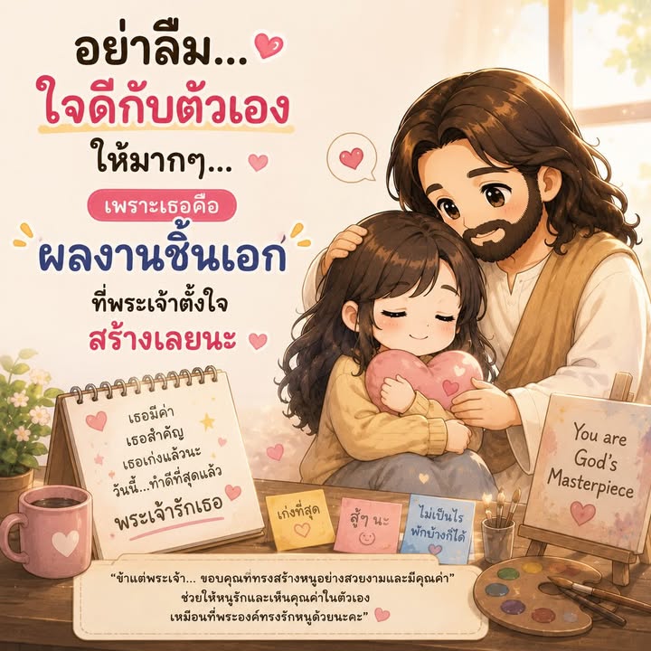 ใจดีกับตัวเองด้วยนะ ❤️