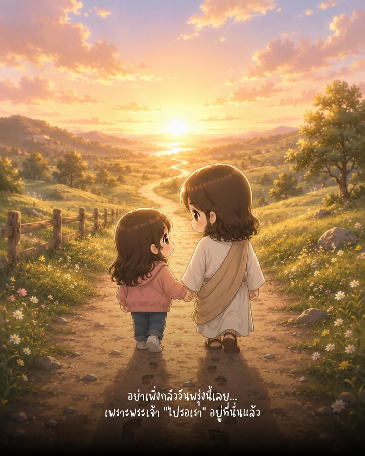 อย่ากลัววันพรุ่งนี้เลย...