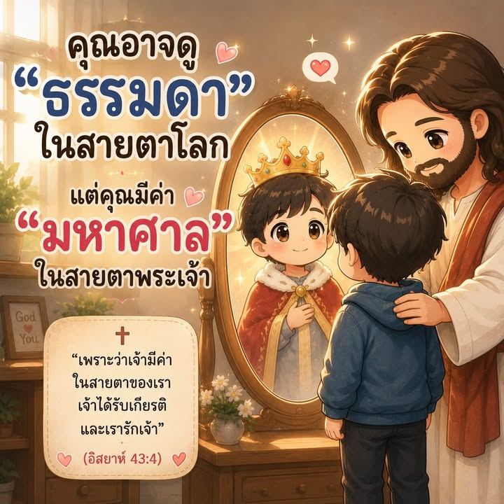 คุณอาจดู “ธรรมดา” ในสายตาโลก