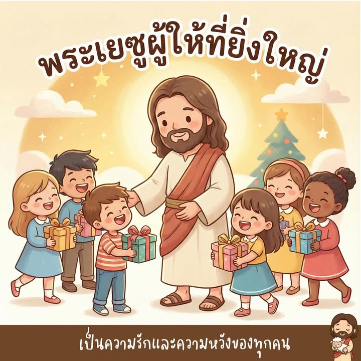 พระเยซู ผู้ให้ที่ยิ่งใหญ่ #เดินกับพระเยซู