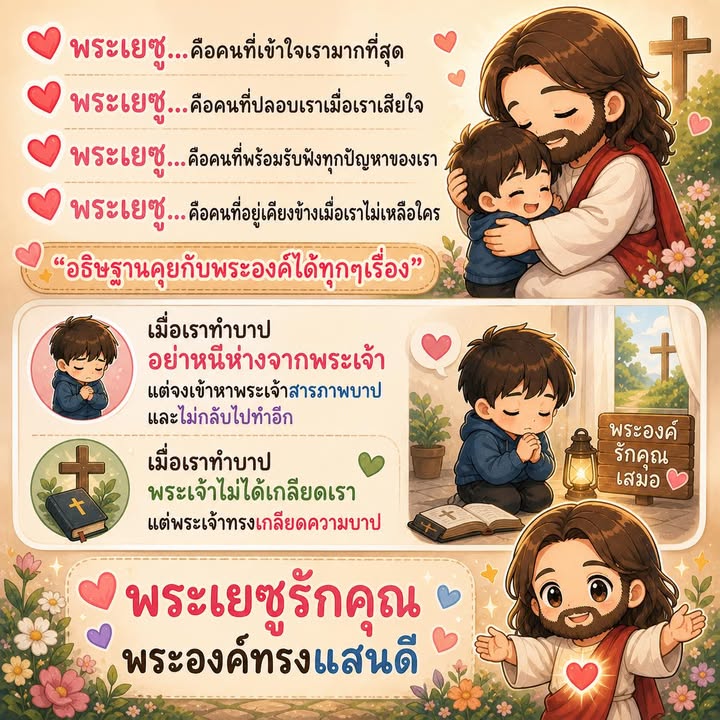พระเยซู...คือคนที่เข้าใจเรามากที่สุด