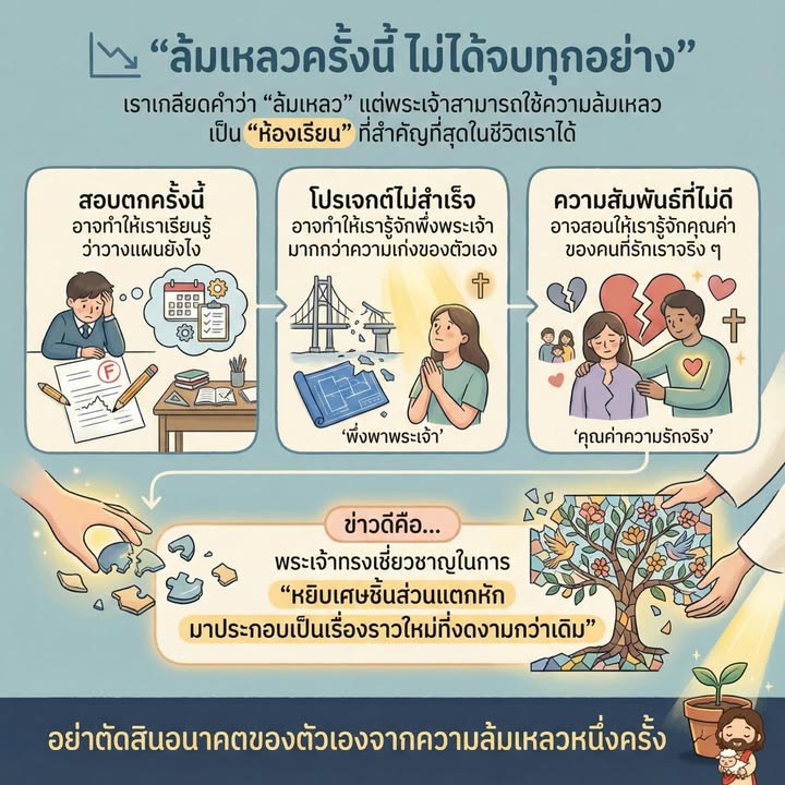 📉 “ล้มเหลวครั้งนี้ ไม่ได้จบทุกอย่าง”