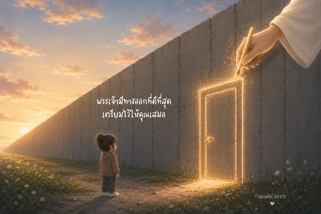 พระเจ้ามีทางออกที่ดีที่สุดเตรียมไว้ให้คุณเสมอ