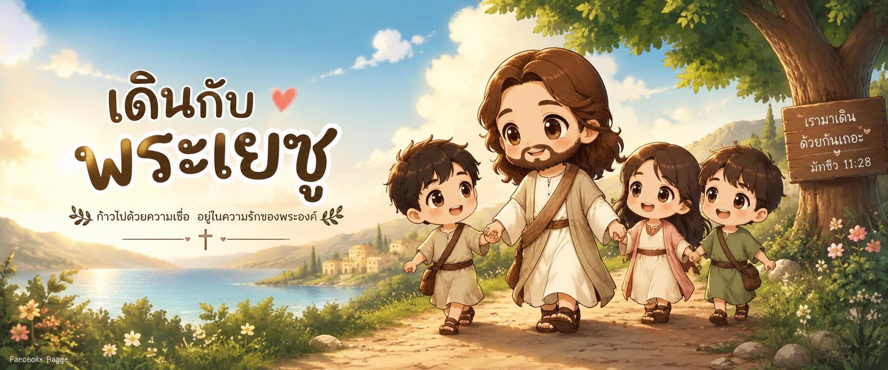 #เดินกับพระเยซู